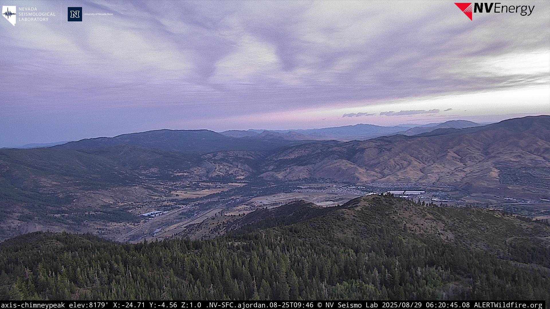 Chimney Peak Wildfire Camera