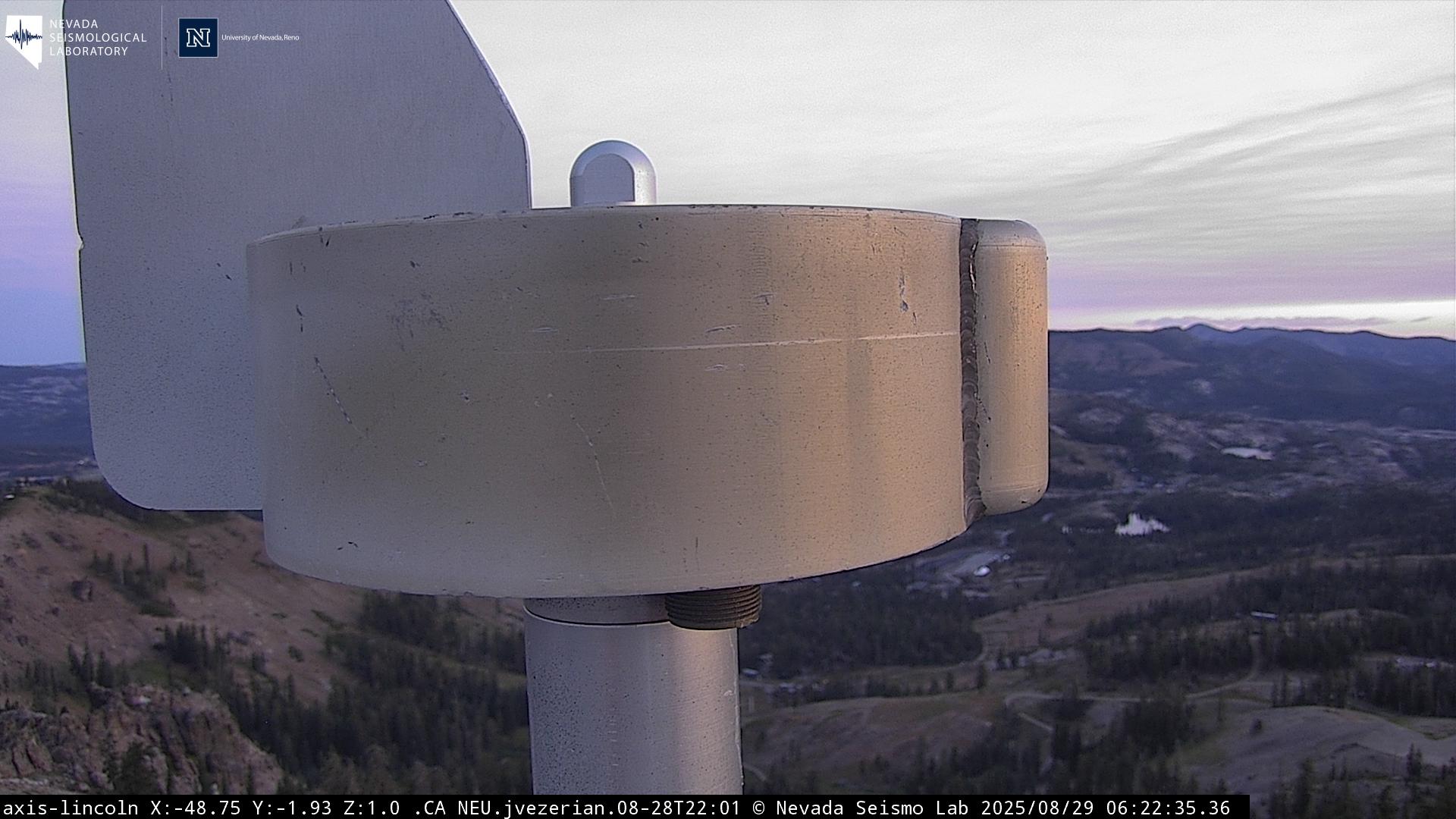 Mt. Lincoln Wildfire Camera