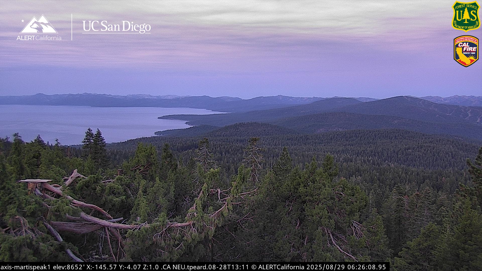 Martis Peak Wildfire Camera